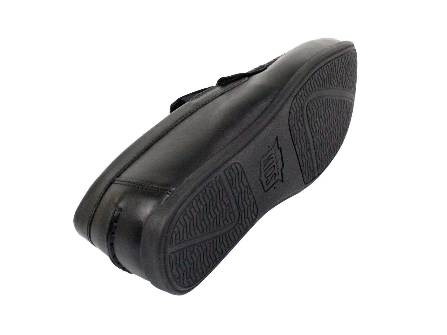 Florsheim 33699 Boys' Strap Loafers - Jasper Jr. - Black