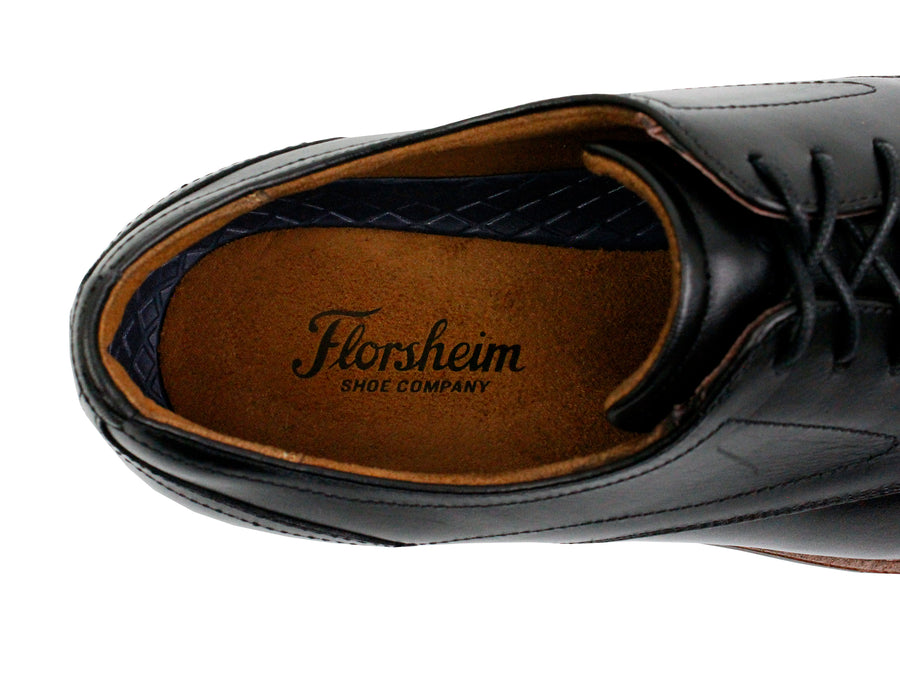 Florsheim 33747 Young Men's Shoe - Cap Toe - Black