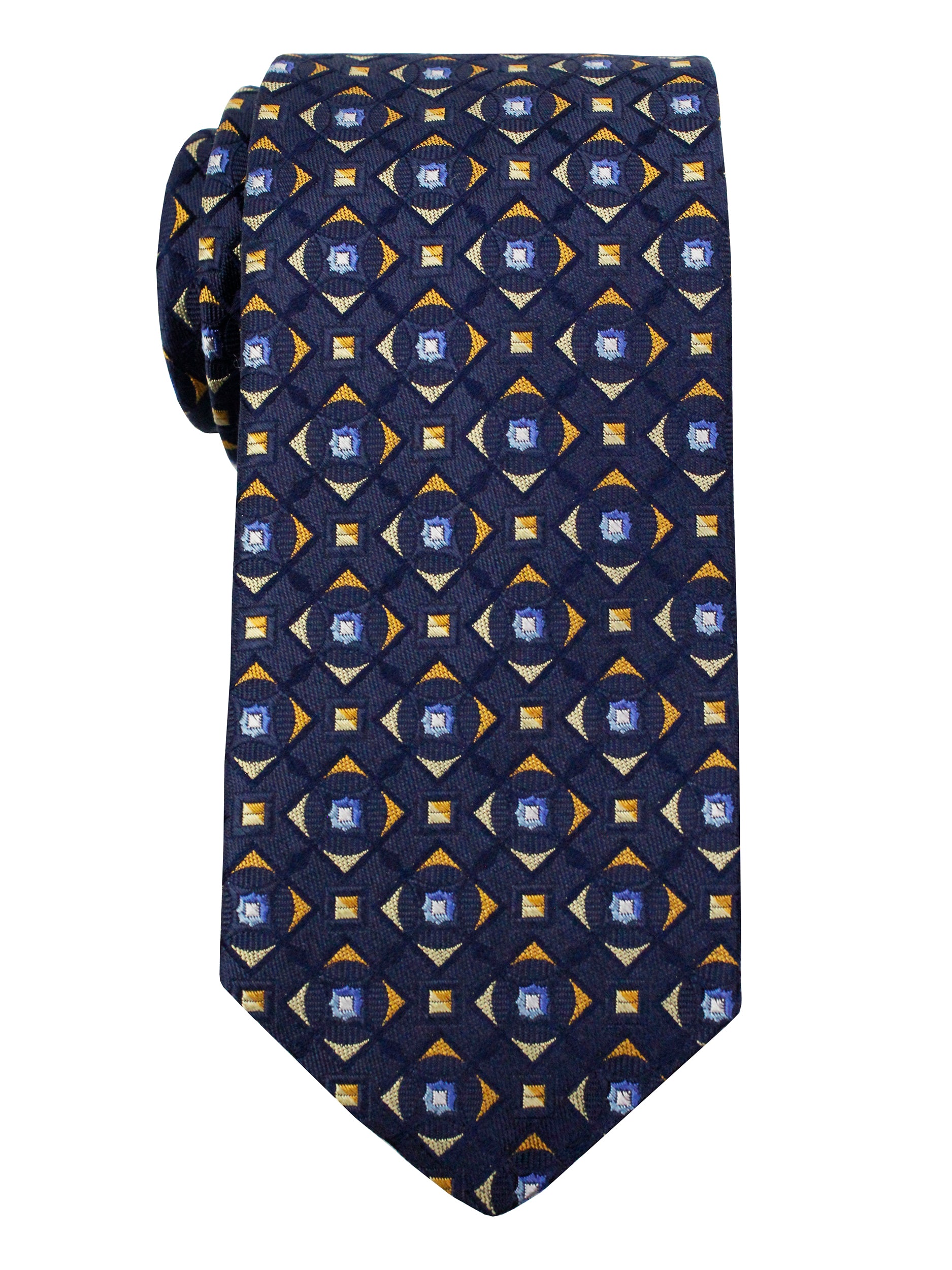 Dion 39470 Boy's Tie - Brush Stroke - Black/Grey