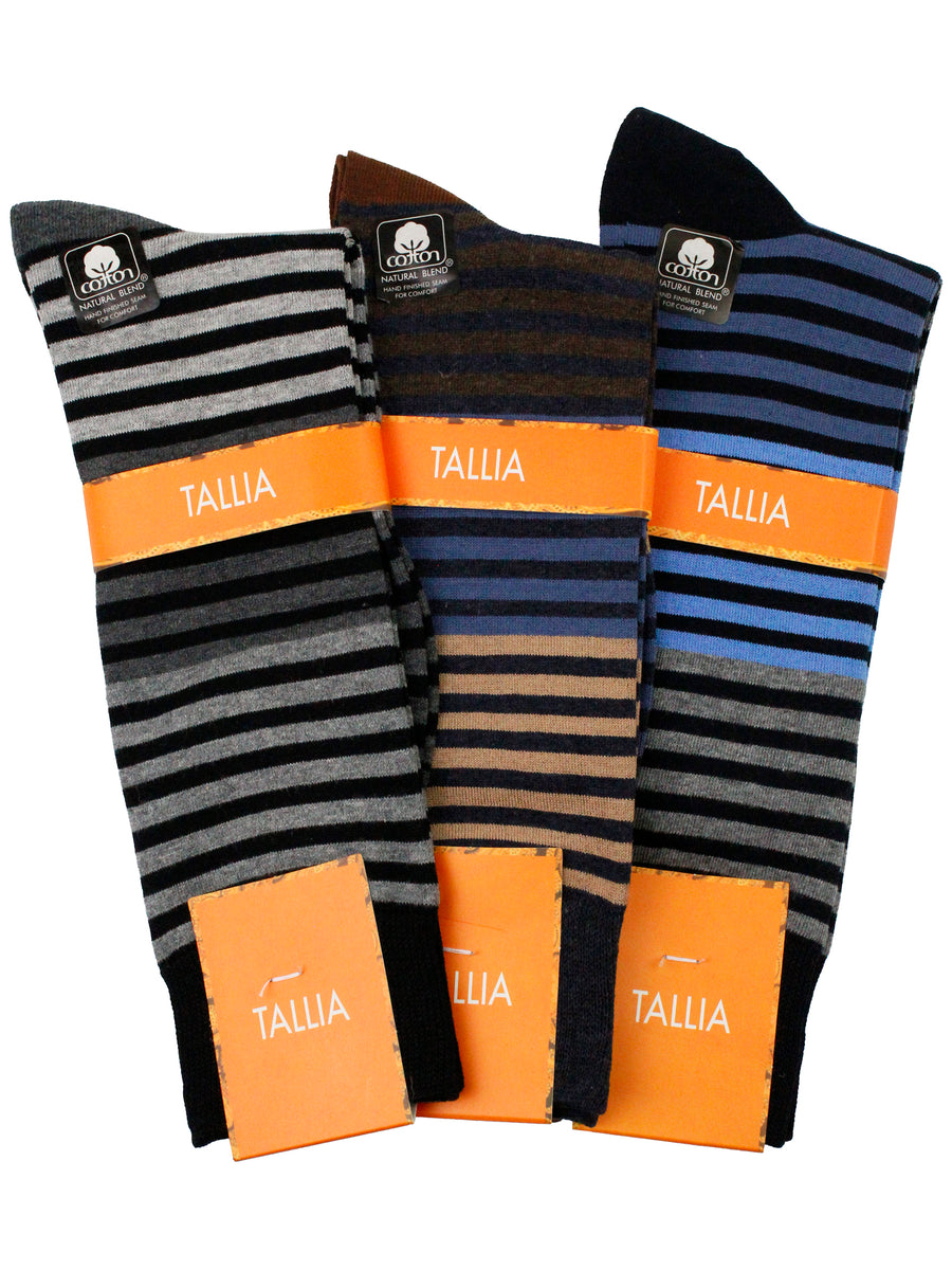 Tallia 36243 Men's Socks - Stripe