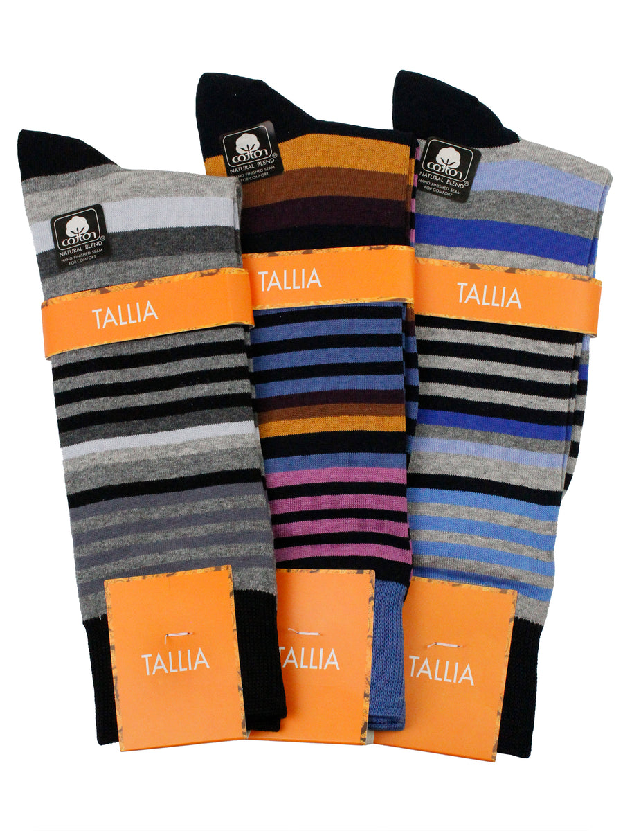 Tallia 36249 Men's Socks - Stripe