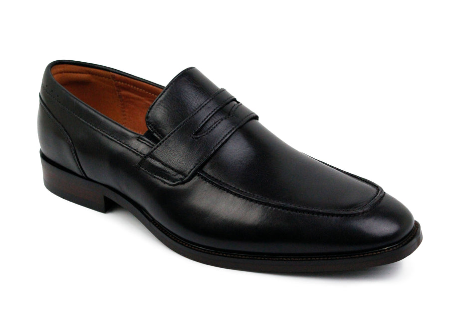 Florsheim 36742 Young Men's Dress Shoe - Moc Toe Penny - Black