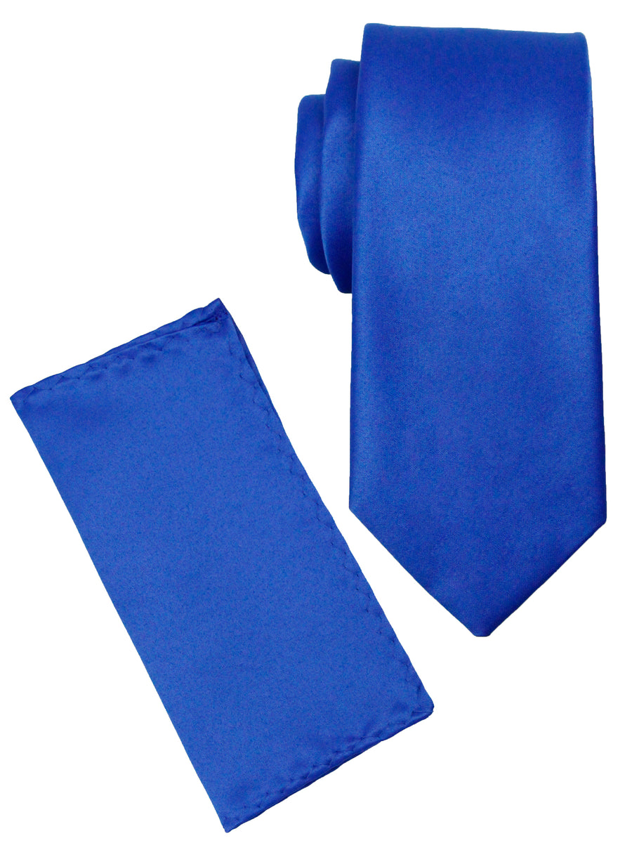 Heritage House 36899 Boy's Tie - Solid - Royal