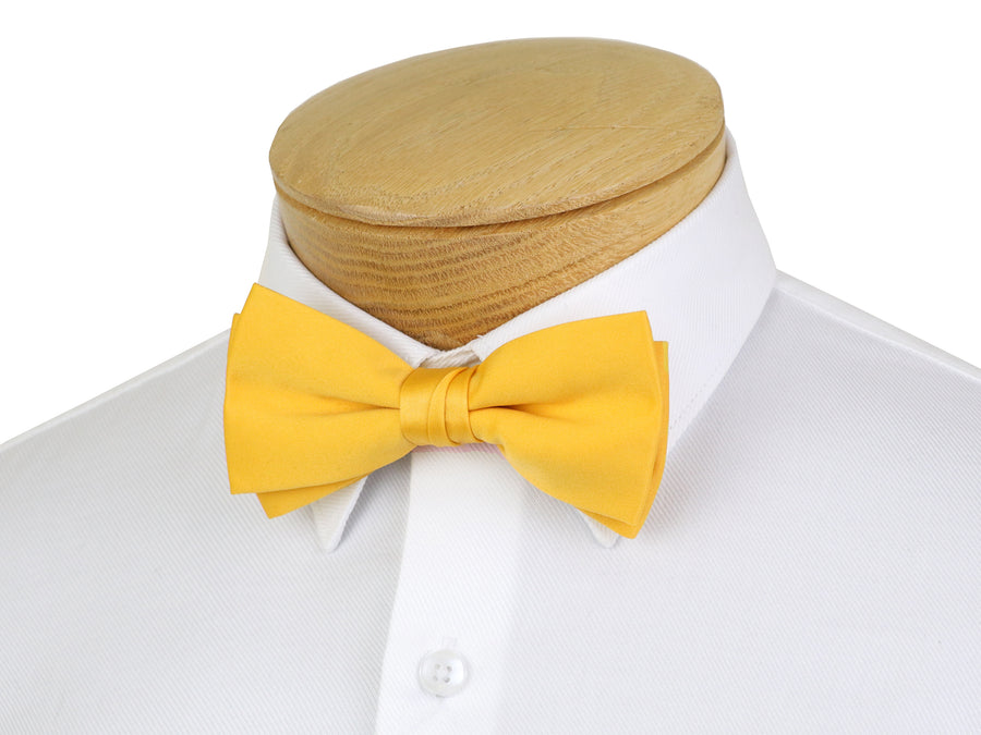 Heritage House 37175 Young Men's Bow Tie - Solid - Gold