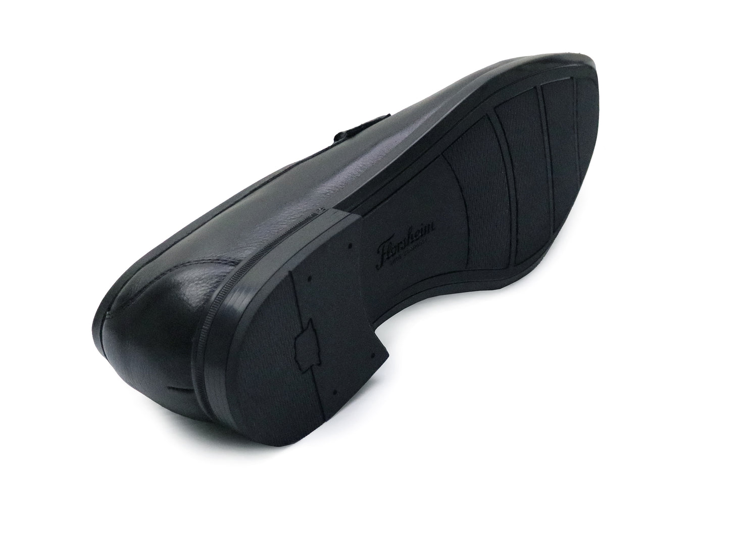 Florsheim 37184 Young Men's Bit Loafers - Zaffiro - Black