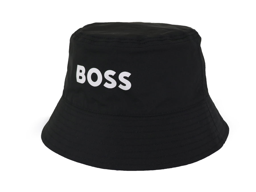 Boss 37227 Boy's Reversible Bucket Hat - Black