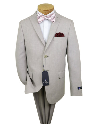 Image of Ben Sherman 37615 Boy's Suit Separate Jacket - Linen - Beige
