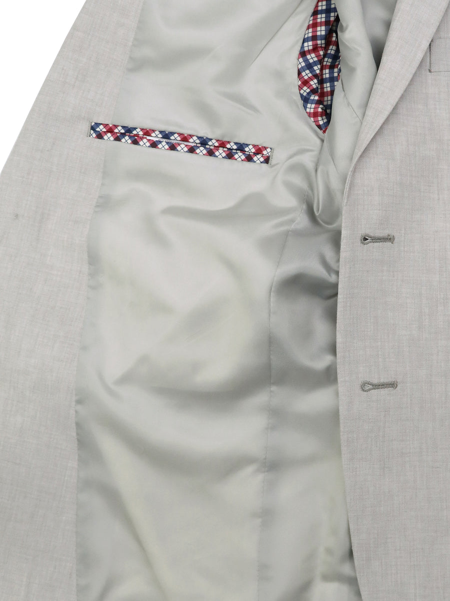 Ben Sherman 37615 Boy's Suit Separate Jacket - Linen - Beige