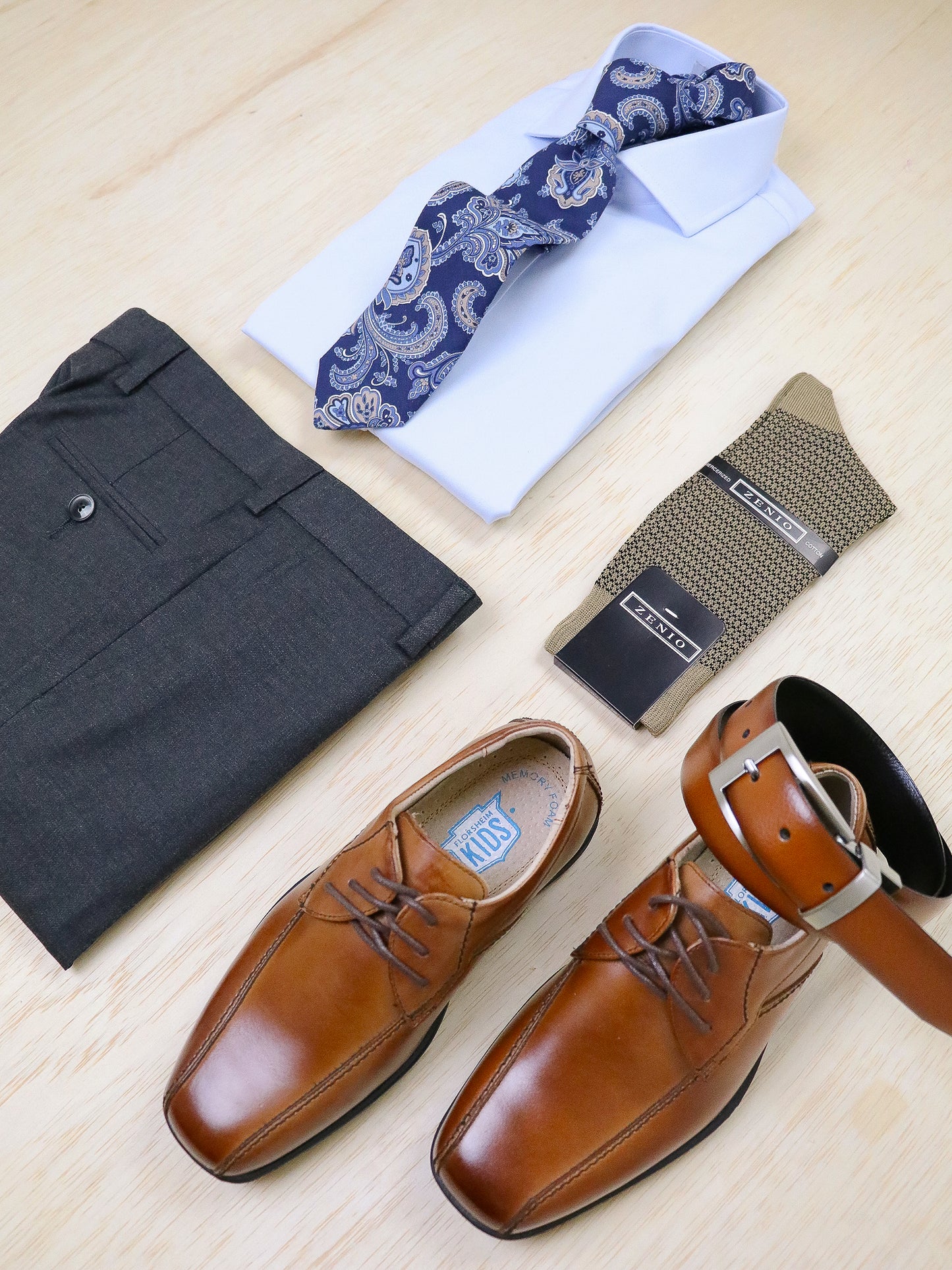 Boys Suit - Charcoal