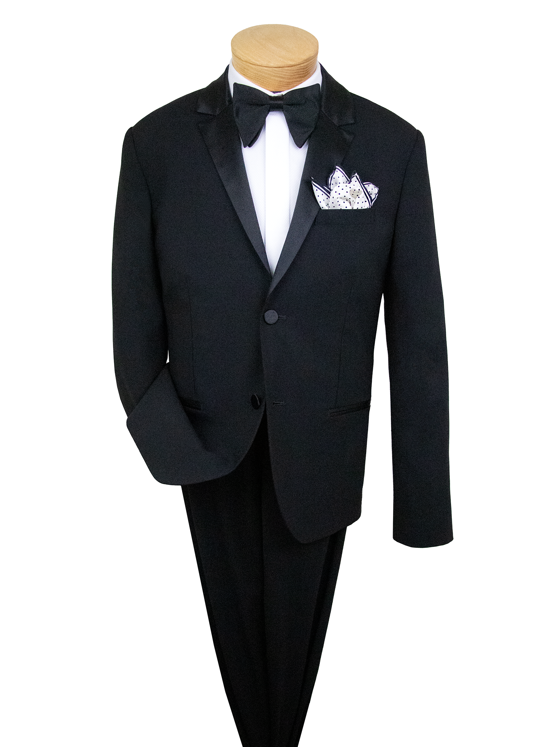 Emporio Armani 38483 Boy's Tuxedo - Solid - Black – Heritage House