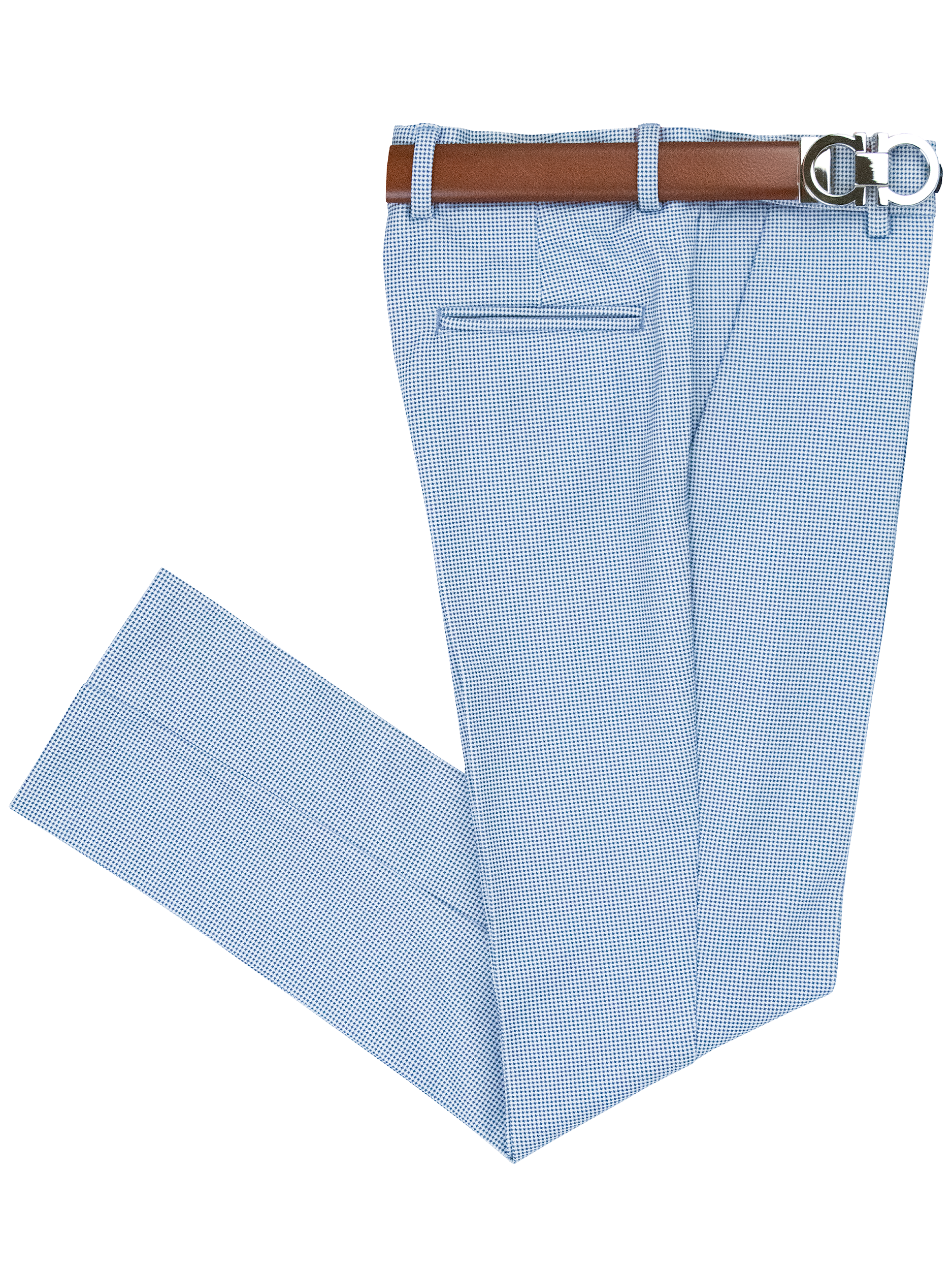 Leo & Zachary 38684P Boys' Dress Pants - Houndstooth - Blue/White 12 REGULAR / Blue/White Leo & Zachary 38684P Boys' Dress Pants - Houndstooth - Blue/White 12 REGULAR / Blue/White