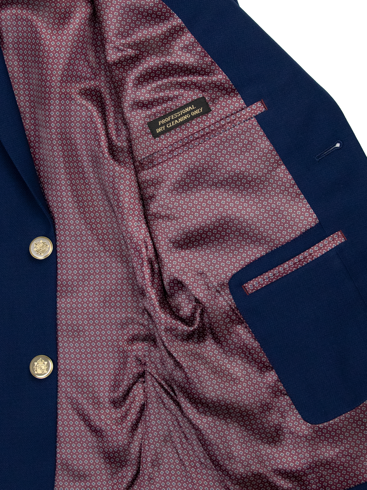 Jared Elliot 39323 Boy's Blazer - Weave - Blue