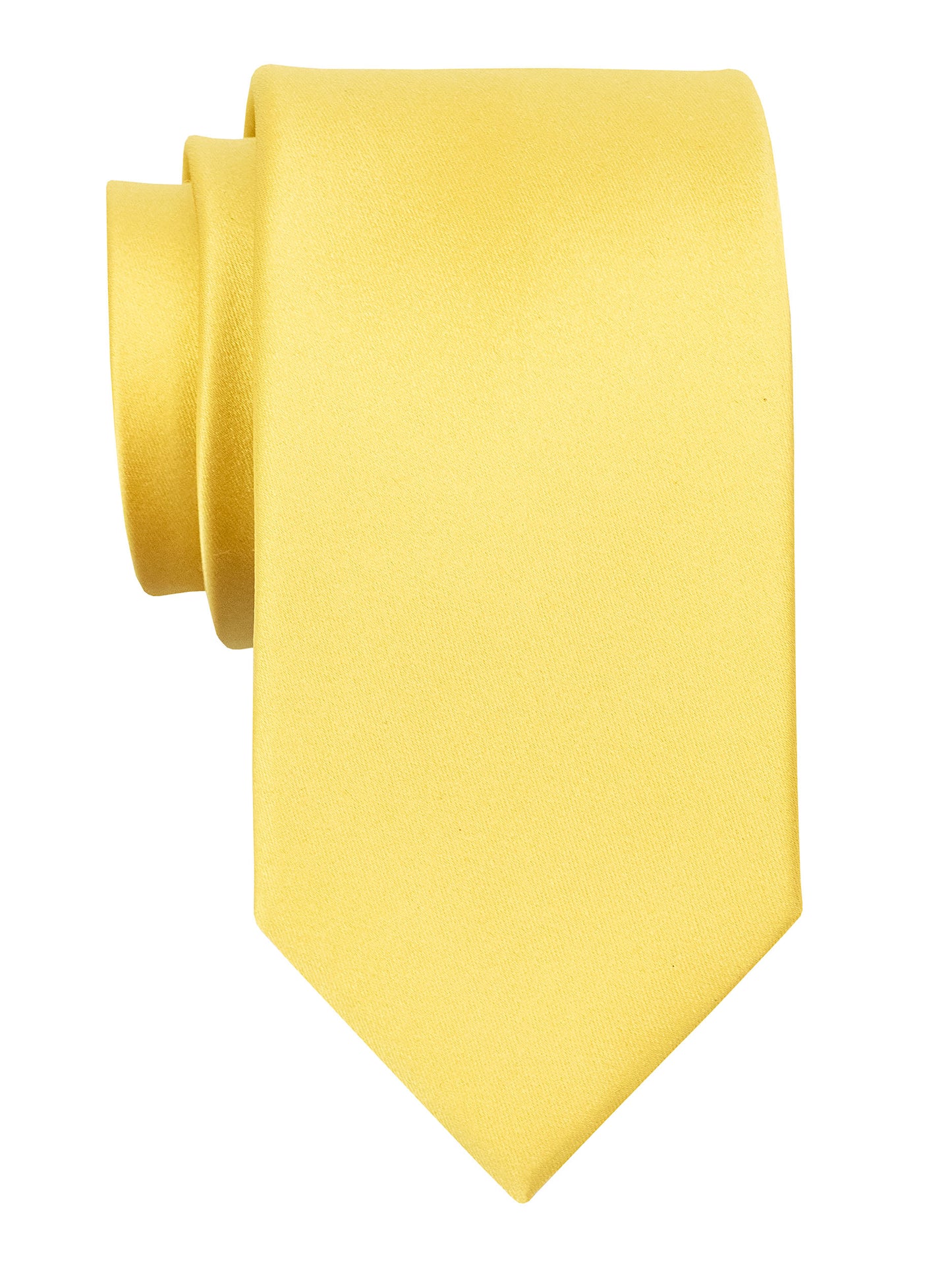 Heritage House 39666 Young Men's Tie - Solid - Yellow