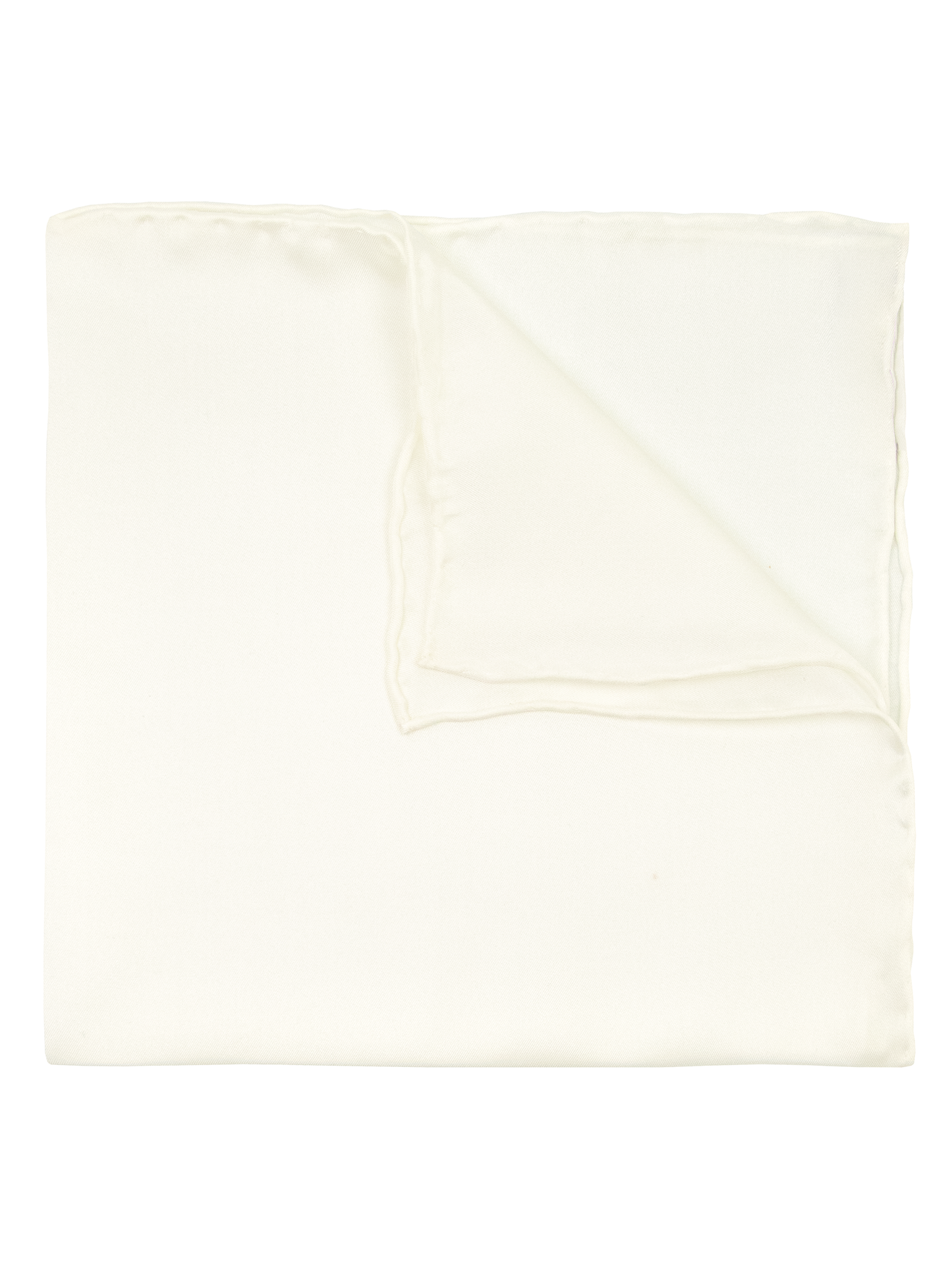 Heritage House 39670 Pocket Square - Solid - Ecru