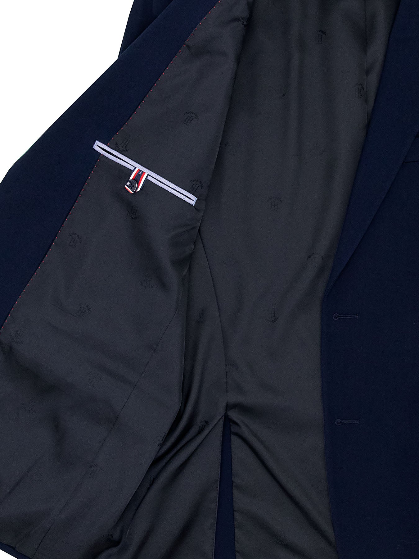 Tommy Hilfiger 39842 Young Men's Blazer - Solid - Navy