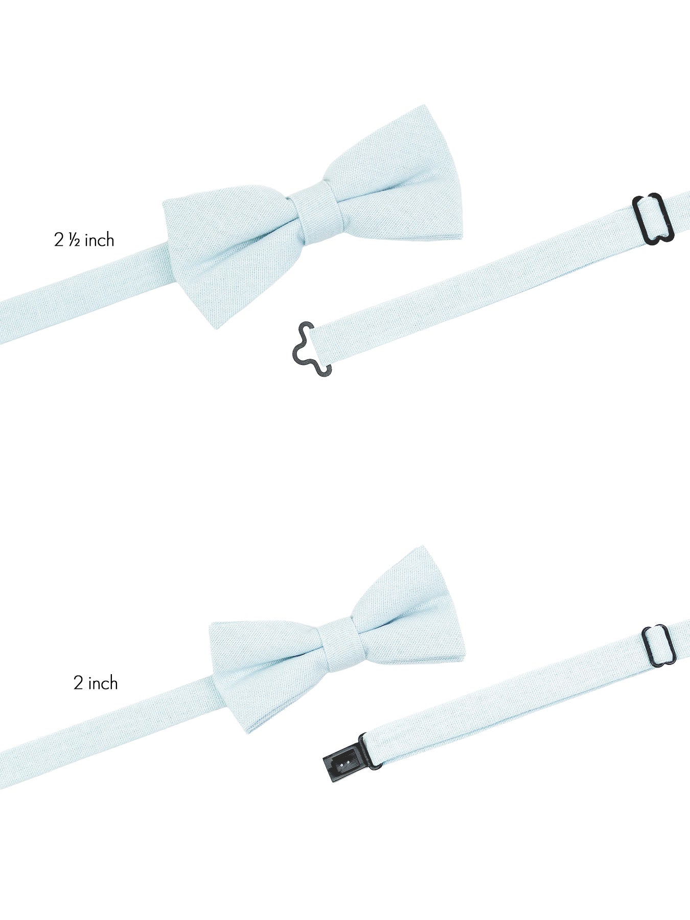 Heritage House 40152 Bow Tie - Linen - Ice Blue