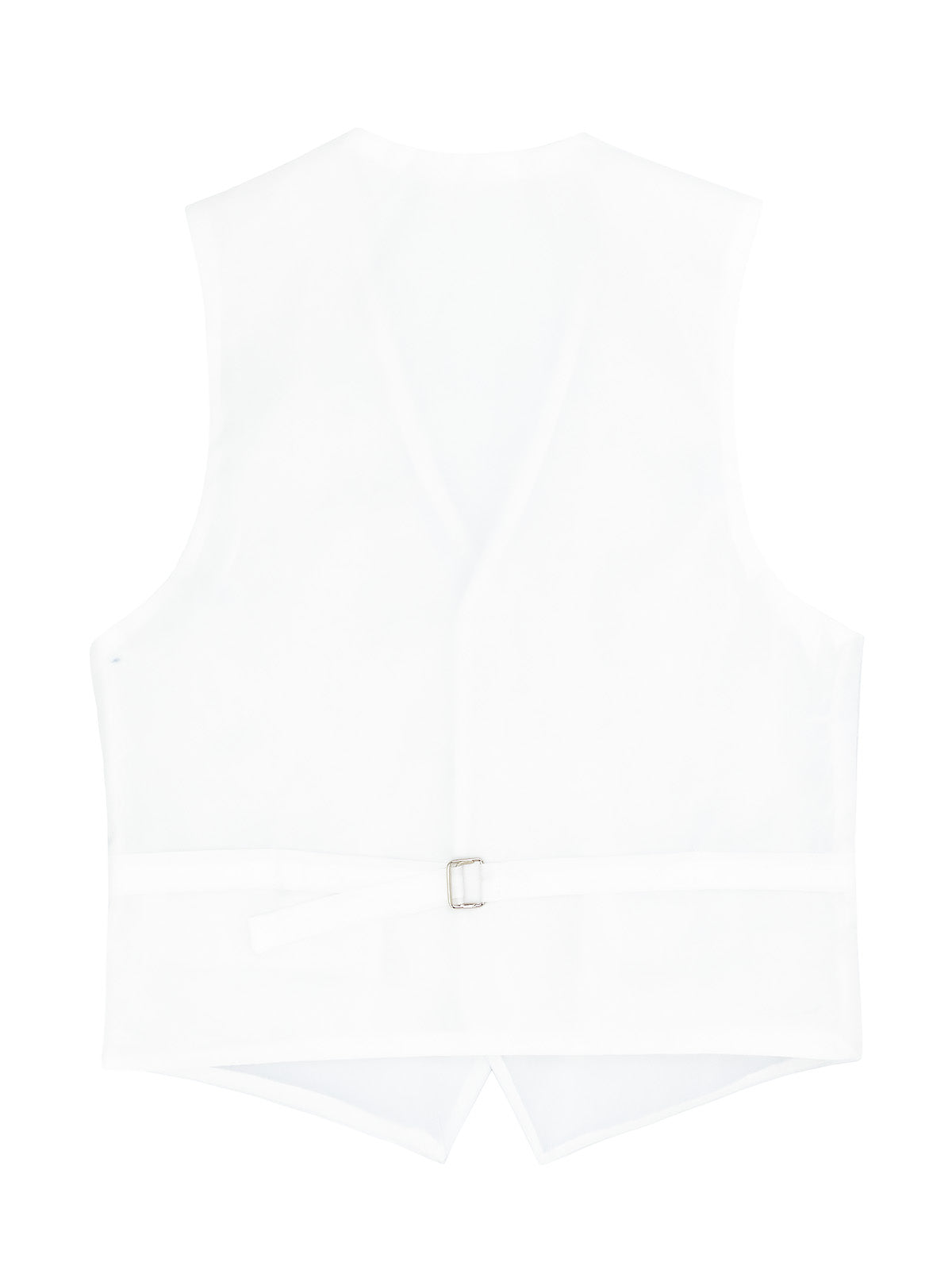 Michael Adam 40498V Boy's Vest - Solid - White