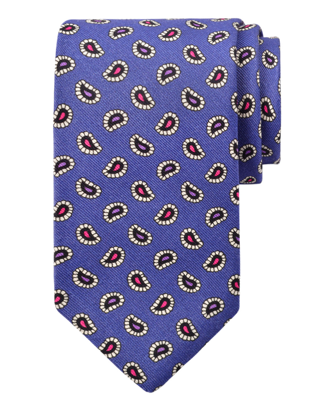 Dion 40858 Boy's Tie - Teardrop - Violet/Fuchsia