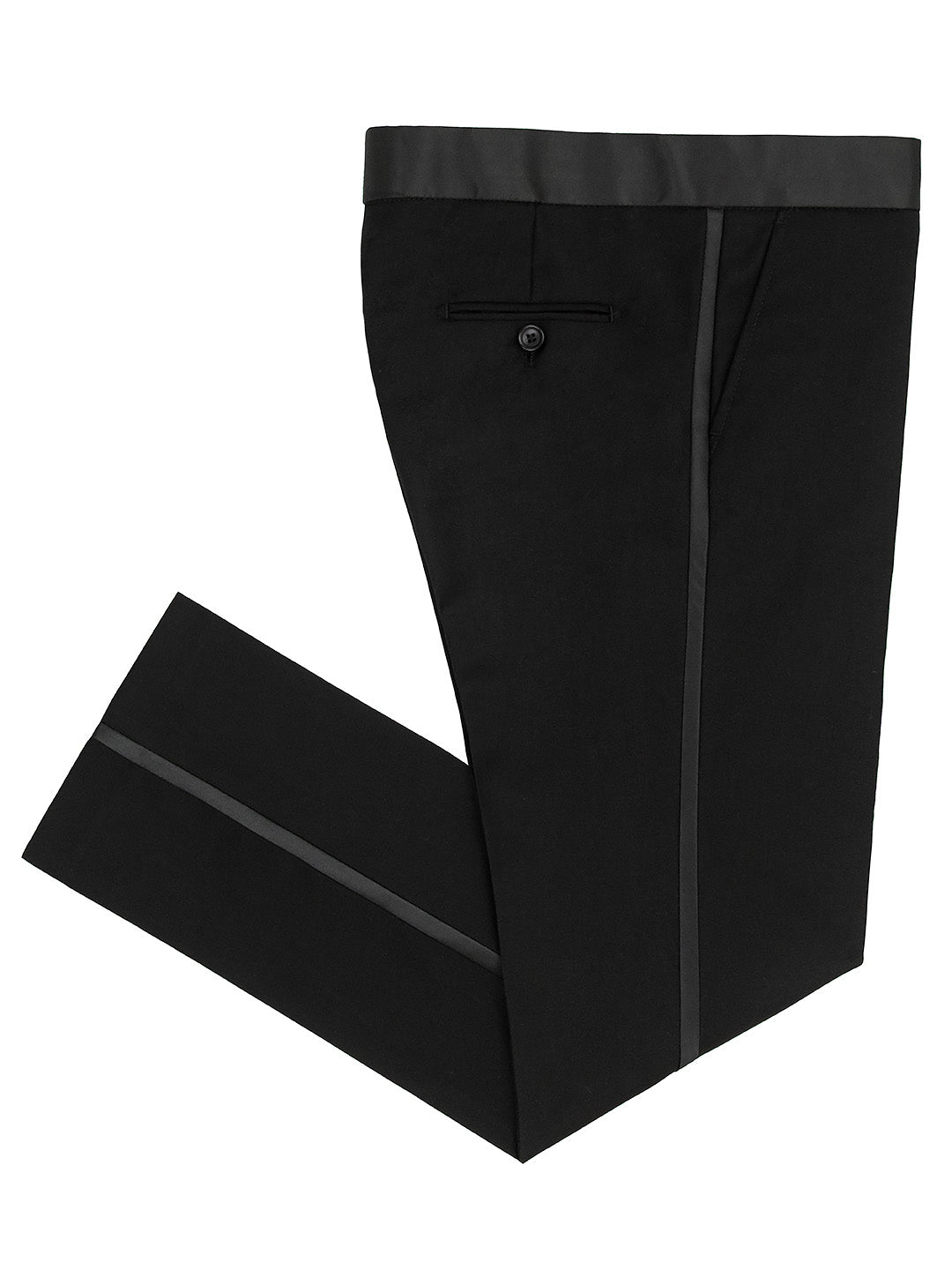 Giorgio Fiorelli 40908 Boy's Vested Tuxedo - Solid - Black