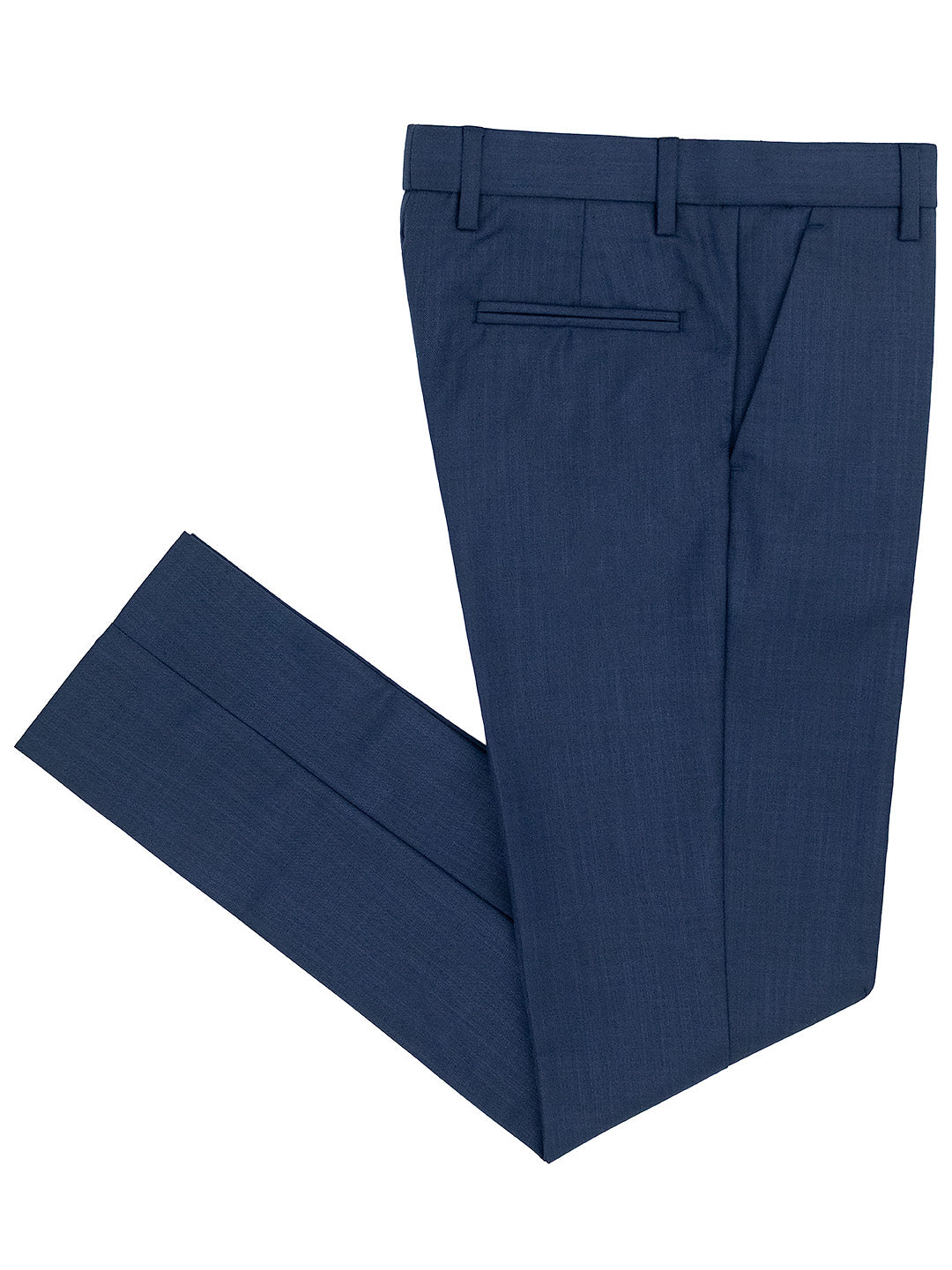 Leo & Zachary 41182P Boys' Dress Pants - Skinny Fit - Solid - Azzure