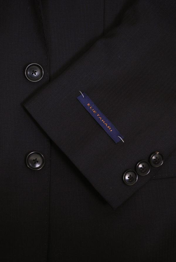 Elie Tahari 11227 100% Wool Boy's Suit - Tonal Stripe - Navy