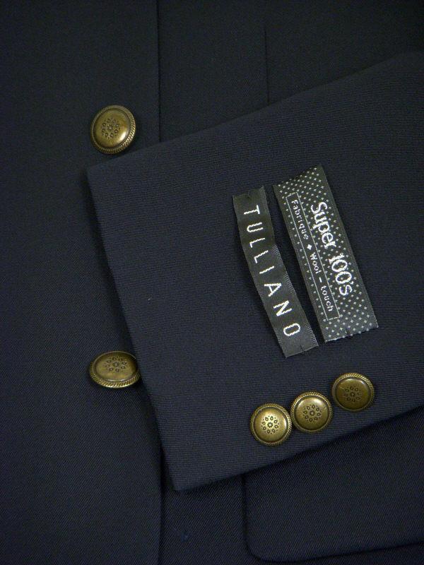 Tulliano 1148 Boy's Blazer - Solid Gab - Navy