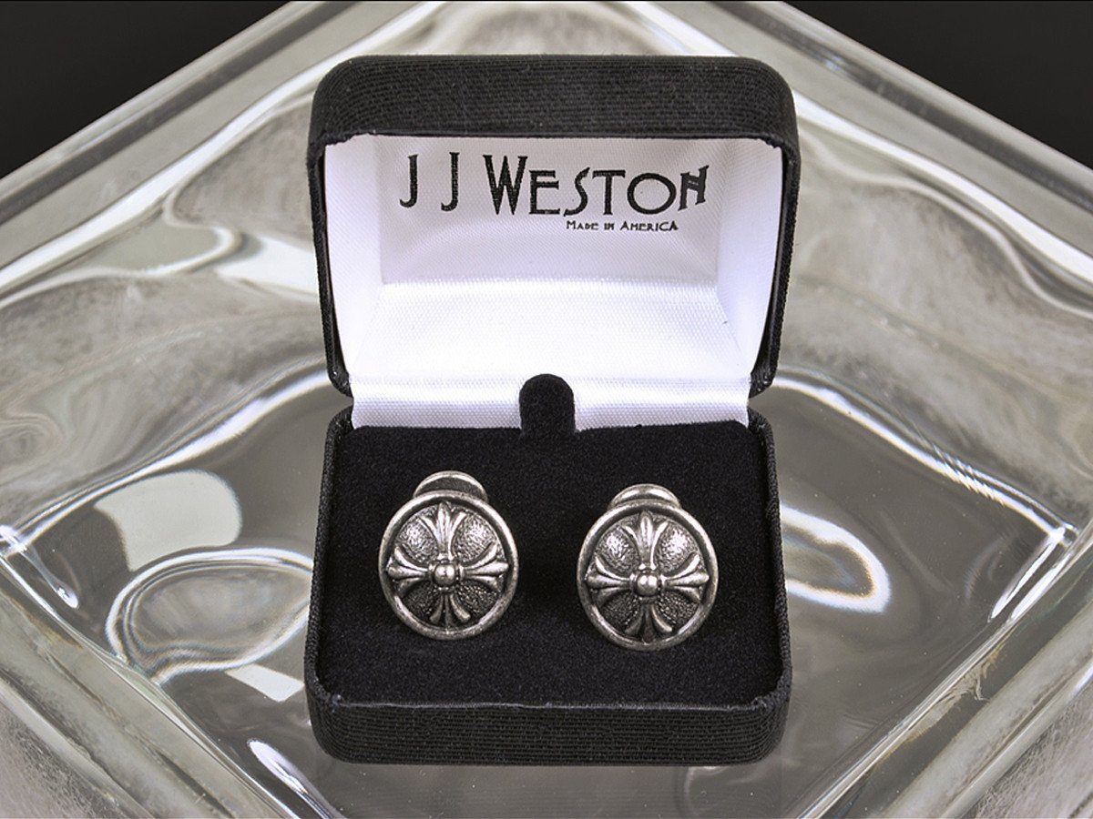 Boy's Cuff Links 11527 Silver