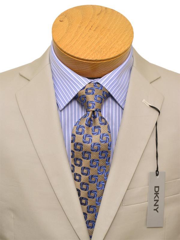 DKNY 11915 100% Cotton Boy's Suit - Poplin - Stone
