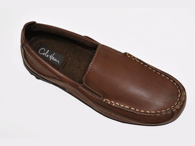Cole Haan 11960 100% Leather Upper Boy's Shoe - Loafer - Black