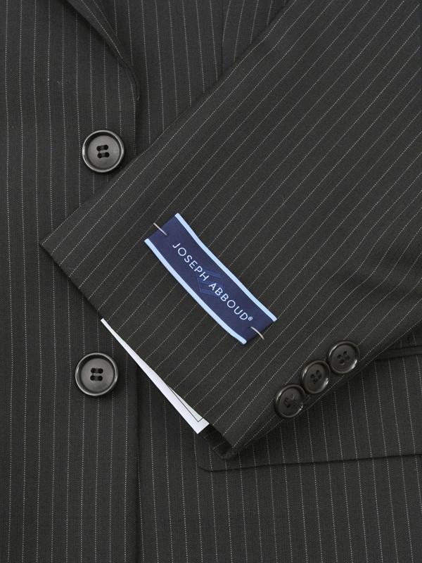 Joseph Abboud 12627 70% Wool/ 30% Polyester Boy's Suit - Stripe - Gray