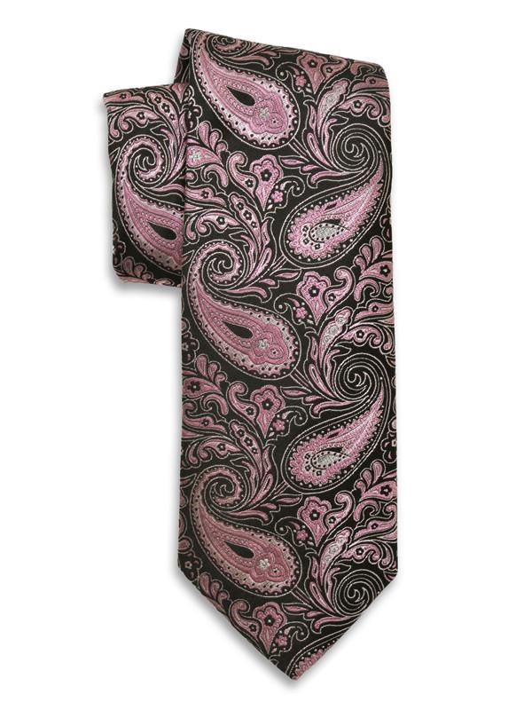 Boy's Tie 12640 Pink/Black
