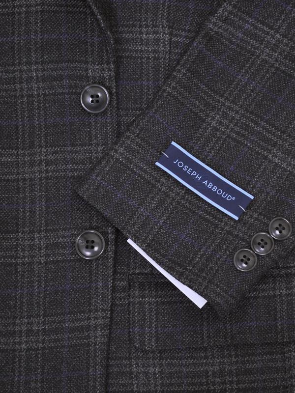 Joseph Abboud 13463 Boy's Sport Coat - Plaid - Black