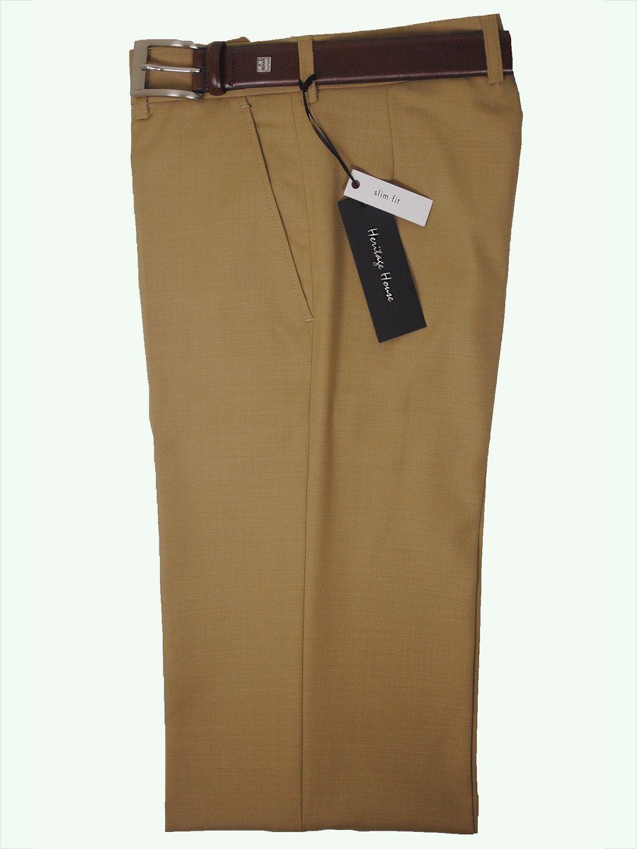 Heritage House 13559 Boy's Dress Pants - Solid Gab - Camel Heritage House - The Boys' Suits Source Heritage House 13559 Boy's Dress Pants - Solid Gab - Camel Heritage House - The Boys' Suits Source