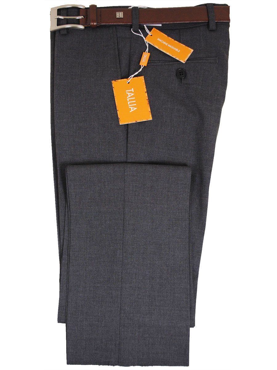 Tallia 14370 Boy's Dress Pants - Skinny Fit - Grey - Textured Weave