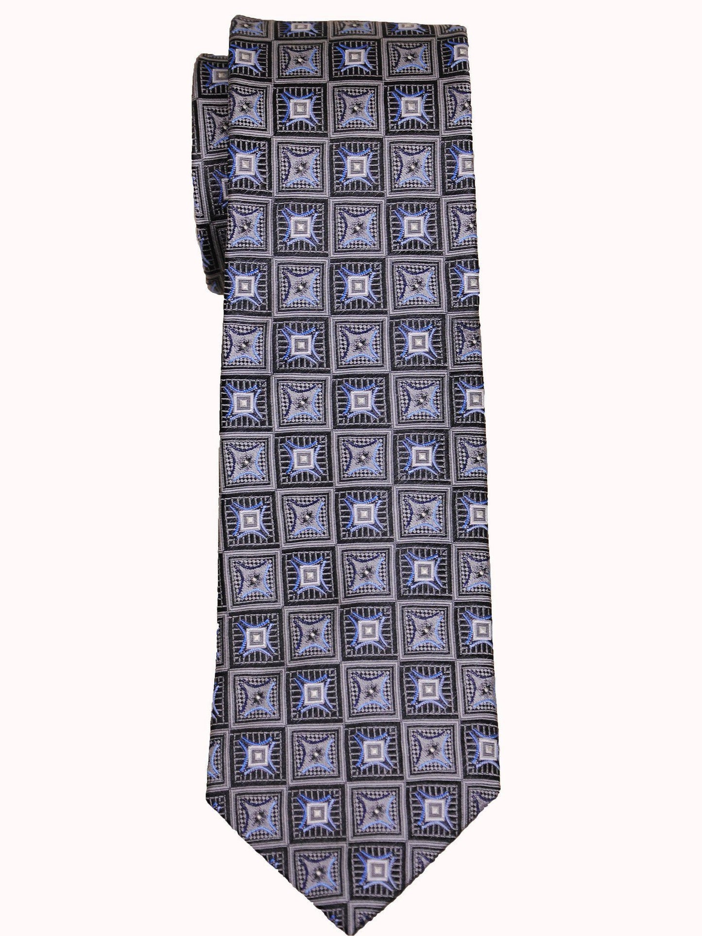 Boy's Tie 14428 Silver/Blue
