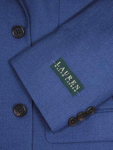 Image of Lauren Ralph Lauren 16268 65% Polyester/ 35% Rayon Boy's Suit Separates Jacket - Solid Gab - Blue