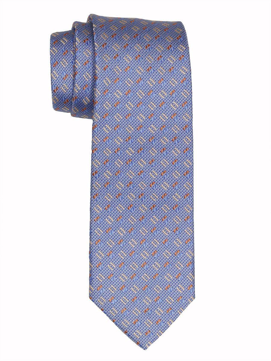 Boy's Tie 16452 Blue/Tan/Orange