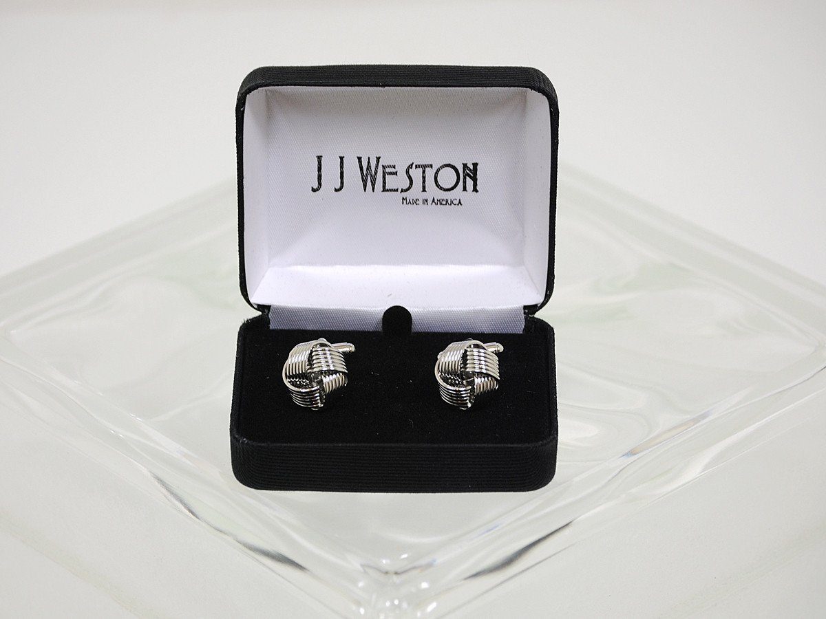 Boy's Cuff links 16576 Silver
