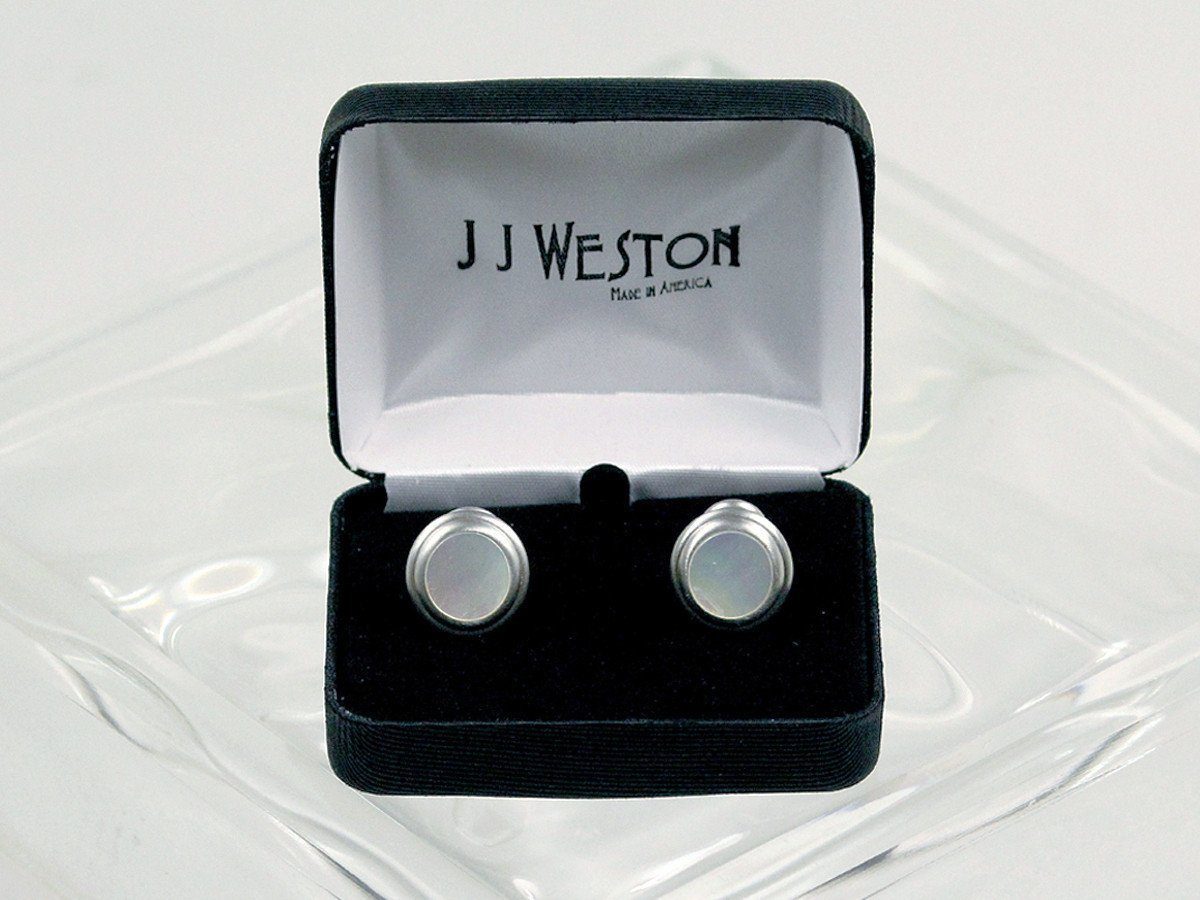 Boy's Cuff Links 16577 Silver