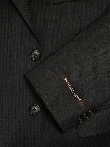 Image of Michael Kors 17394 Charcoal Boy's Suit - Tonal Stripe - 100% Tropical Worsted Wool - Lined from Boys Suit Michael Kors 