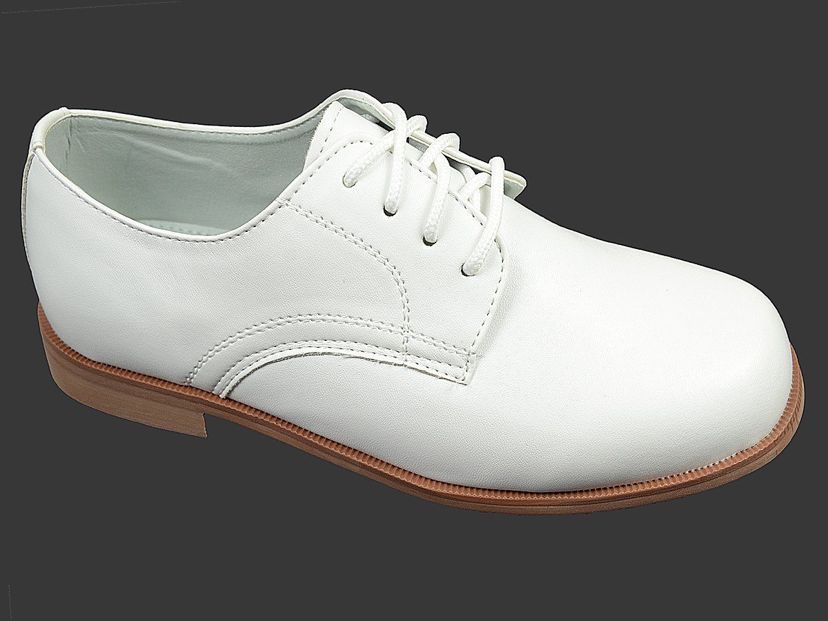 Josmo 18648 Boy's Shoe - Oxford - White Boys Shoes Josmo