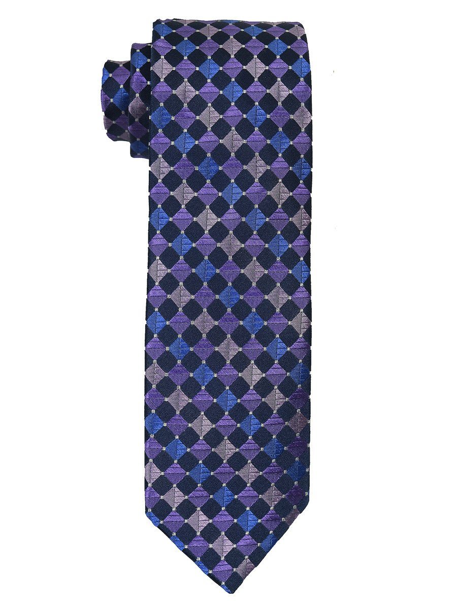 Boy's Tie 18841 Purple/Navy Boys Tie Heritage House 