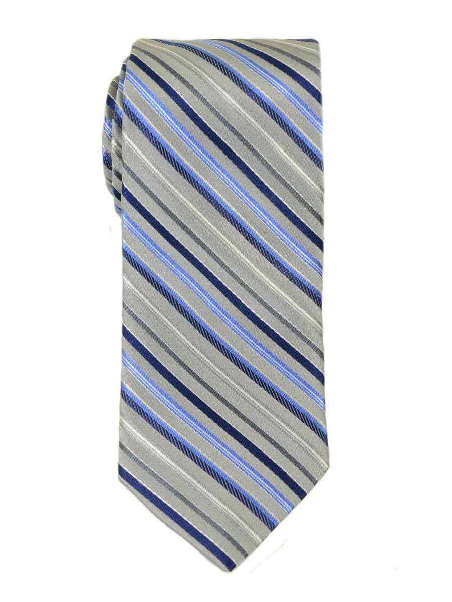 Boy's Tie 18875 Silver/Blue Boys Tie Heritage House