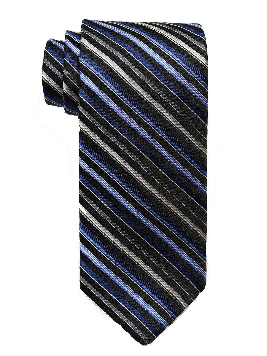 Boy's Tie 18885 Black/Blue/Grey Boys Tie Heritage House 