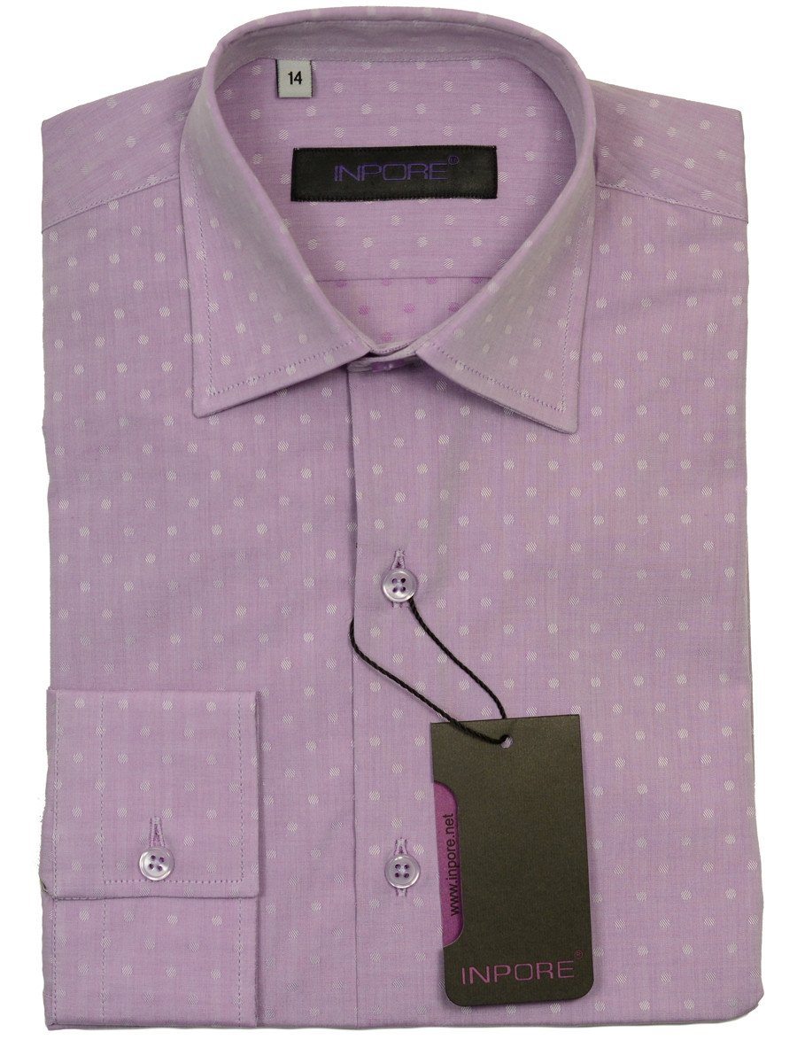 boys lavender dress shirt ISAAC MIZRAHI BOYS SOLID DRESS SHIRT