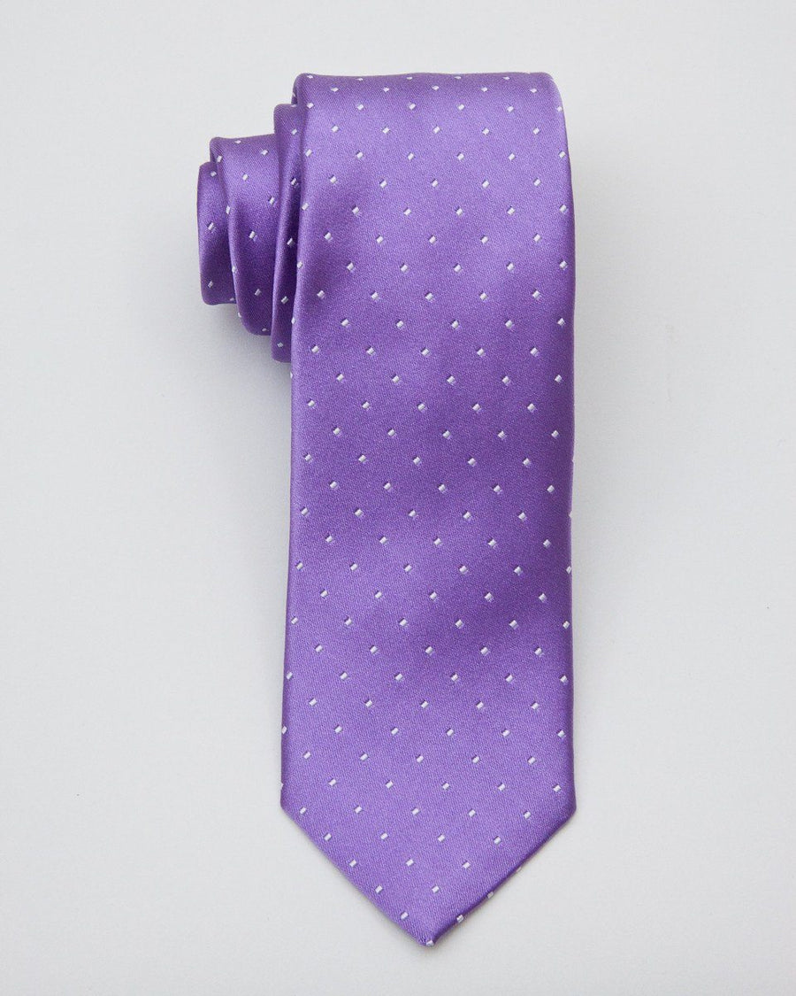 Boy's Tie 20636 Lilac/White Boys Tie Heritage House 