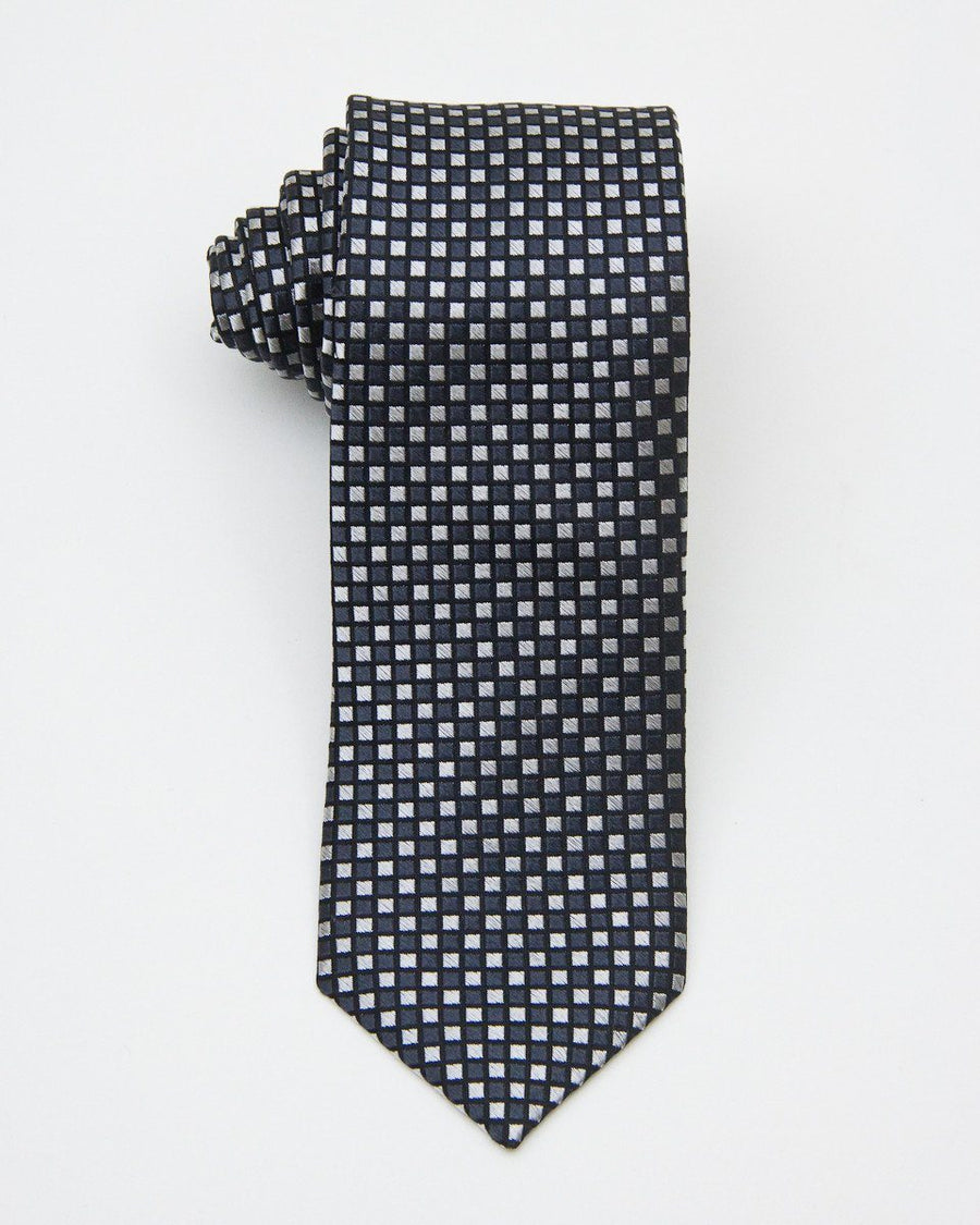 Boy's Tie 20656 Black/Grey Boys Tie Heritage House 