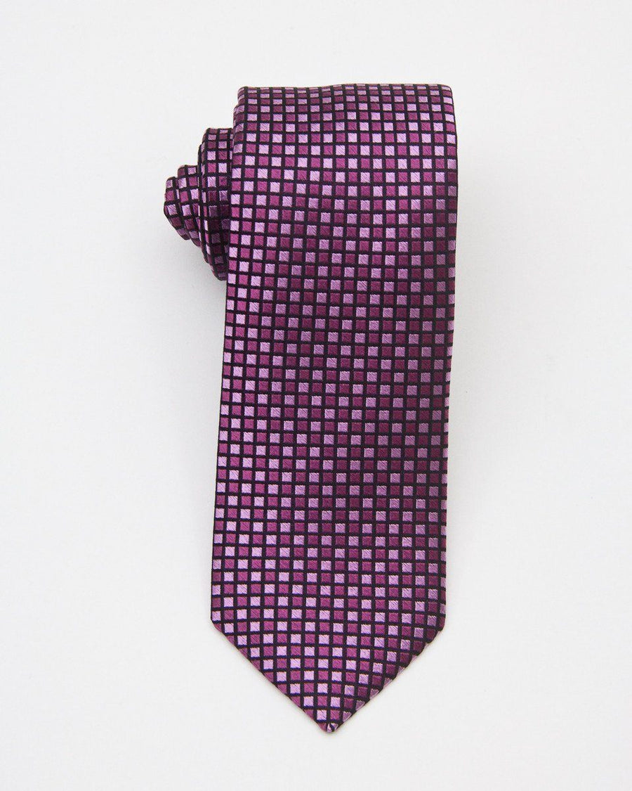 Boy's Tie 20662 Pink/Black Boys Tie Heritage House 