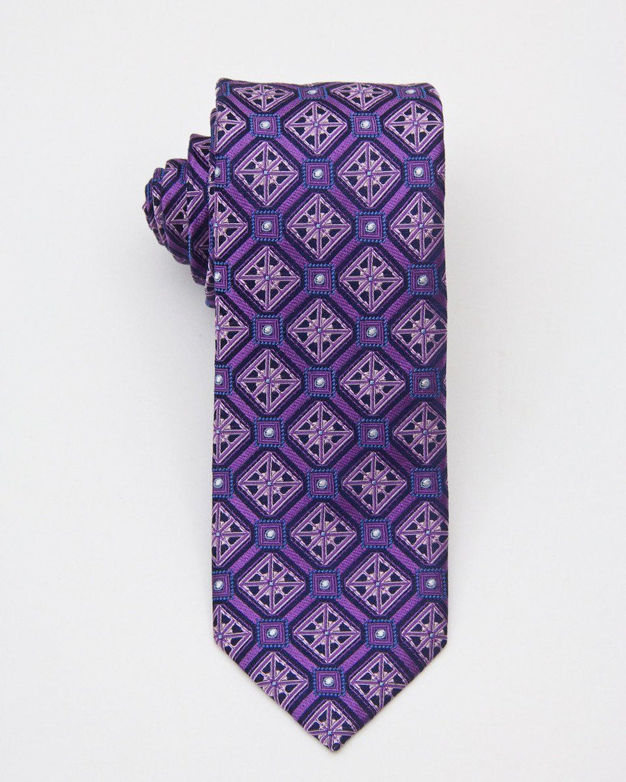 Boy's Tie 20690 Purple/Pink Boys Tie Heritage House 