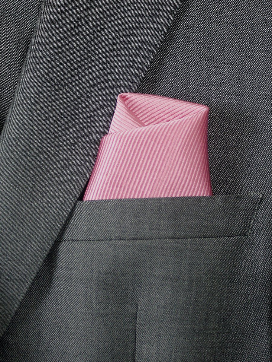 Boy's Pocket Square 20741 Pink Tonal Boys Pocket Square Heritage House